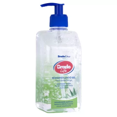 Kézfertőtlenítő gél aloe vera 500 ml