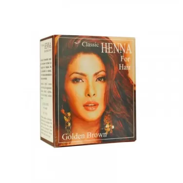 Henna hajszínező por aranybarna 100 g