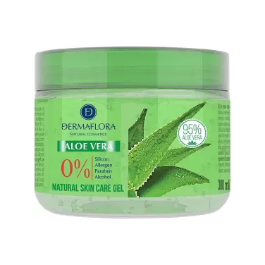 Dermaflora 0% aloe vera gél 300 ml