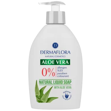 Dermaflora 0% folyékony szappan aloe vera 400 ml