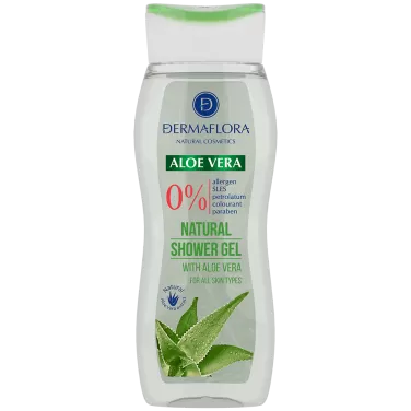 Dermaflora 0% tusfürdő aloe vera 250 ml
