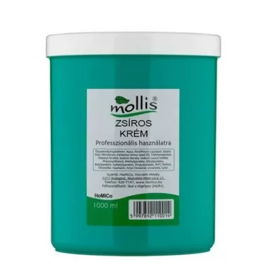 professzionális zsíros masszázskrém 1000 ml