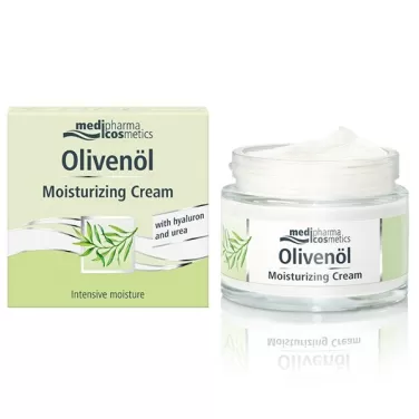 Olivenöl hidratáló arckrém hialuronnal és ureával 50 ml