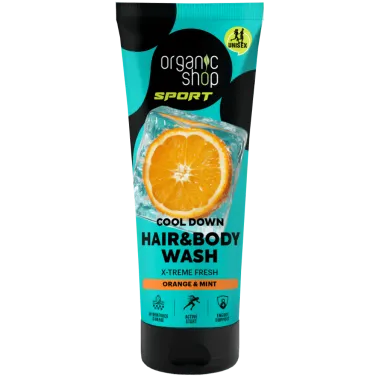 “cool down” sampon és tusfürdő naranccsal és mentával 200 ml